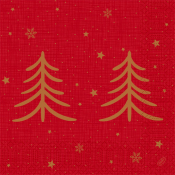 NAPKINS 3-PLY 40X40CM NOEL PISTACHIO