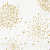 NAPKINS 3-PLY 40X40CM SHIMMER TREES