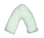 WIPE CLEAN V-SHAPED PILLOW, MRSA RESISTANT 72X31X37CM