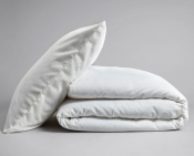 PILLOWCASE POLY COTTON 48CM X 74CM - WHITE