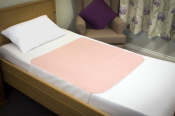 SONOMA BEDPAD PINK 85X90CM WITH TUCKS, 3 LITRE