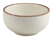 GENWARE TERRA STONEWARE SERENO BROWN ROUND BOWL 12.5OZ