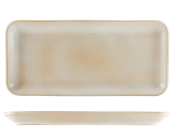 TERRA STONEWARE ANTIGO 35 X 16 BARLEY NARROW RECTANGULAR PLAT