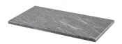 GENWARE DARK GREY 32 X 18CM GN MARBLE PLATTER