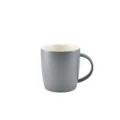 GENWARE PORCELAIN MATT GREY COSY MUG 35CL/12.3OZ