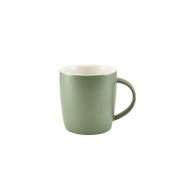GENWARE PORCELAIN MATT SAGE COSY MUG 35CL/12.3OZ