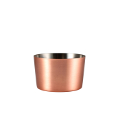 GENWARE COPPER PLATED MINI S ERVING CUP 8 X 5CM