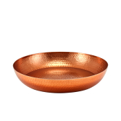 GENWARE COPPER HAMMERED ALUM INIUM PLATTER 44CM