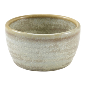 GENWARE TERRA PORCELAIN MATT GREY RAMEKIN 2.5OZ