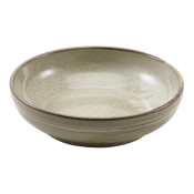 GENWARE TERRA PORCELAIN GREY COUPE BOWL 35.3OZ