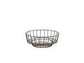 GENWARE BLACK DECO  DISPLAY BASKET 25 X 10CM