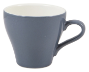 GENWARE PORCELAIN GREY TULIP SHAPED CUP 6.3OZ