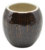 GENWARE COCONUT TIKI MUG 17.5OZ/500ML