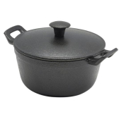 CAST IRON CASSEROLE DISH 13.5X6.6CM          X6