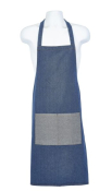 DOUBLE DENIM BIB APRON 70 X 90 CM
