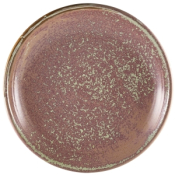 GENWARE TERRA PORCELAIN ROSE COUPE PLATE 11inch