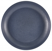 GENWARE TERRA STONEWARE ANTIGO DENIM COUPE PLATE 9.4inch