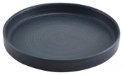 GENWARE TERRA STONEWARE ANTIGO DENIM PRESENTATION PLATE 7inch