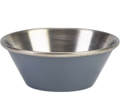 STAINLESS STEEL GREY RAMEKIN 1.5OZ