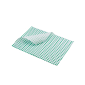 GREASEPROOF PAPER GREEN GINGHAM PRINT 35 X 25CM
