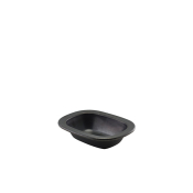 GENWARE BLACK VINTAGE STEEL PIE DISH 8.4OZ