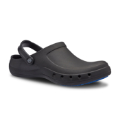 WEARERTECH BLACK REVIVE CLOG SIZE 5