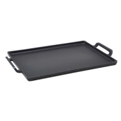GENWARE CAST IRON RECT PLATTER 28 X 20CM