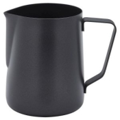 NON-STICK BLACK MILK JUG 340ML/12OZ MJ12BK