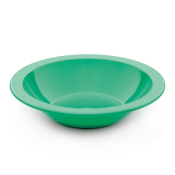 NARROW RIMMED BOWL EMERALD GREEN 17.3CM