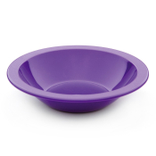 NARROW RIMMED BOWL PURPLE 17.3CM