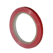 PLASTIC BAG NECK SEALER TAPE RED