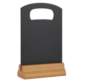 OLYMPIA WOODEN TABLE TOP BLACKBOARD 225X150MM