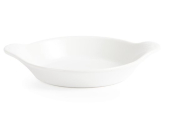 OLYMPIA WHITEWARE ROUND EARED DISH 167X137MM X6 W439