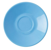 OLYMPIA CAFE ESPRESSO SAUCER BLUE 117MM