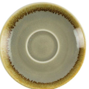 OLYMPIA KILN ESPRESSO SAUCER MOSS X6  GP477