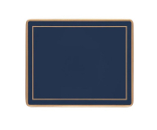 BLUE RECTANGULAR COASTER X10