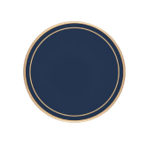 OXFORD ROUND COASTER BLUE 102MM DIAMETER X 10