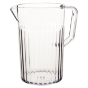 0.9 LITRE POLYCARBONATE JUG PLAIN(LID SOLD SEPARATELY)J900