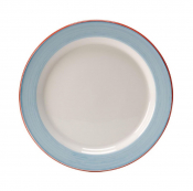 RIO BLUE SLIMLINE PLATE 8inch 20.25CM