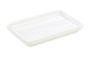 GENWARE PORCELAIN DEEP RECTANGULAR DISH 20 X 14 X 2.5
