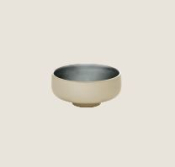 PLAYGROUND NARA GREY DIP DISH ROUND 8CM 4.1OZ X12