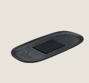 PLAYGROUND COAST & COUNTRY PLATTER OVAL 36X18CM X2