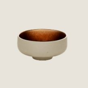 PLAYGROUND NARA BROWN BOWL ROUND 12CM 0.33L 11.2OZ X6