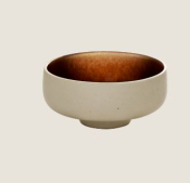 PLAYGROUND NARA BROWN BOWL ROUND 21CM 1.46L 49.5OZ X6