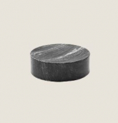 PLAYGROUND STONE MARBLE PLATEAU BLACK 13CM X1