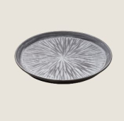 PLAYGROUND STELLA PLATE FLAT ROUND 24CM X6