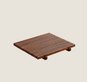 PLAYGROUND SQUARE CRUMB GRID 18X18CM X2