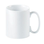 PORCELITE STRAIGHT SIDED MUG 10OZ 28CL X6  15100