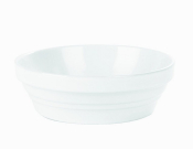 WHITE BAKEWARE ROUND BAKING DISH 12CM/4.75inch