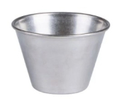 ANTIQUE STEEL DIP POT 7CM